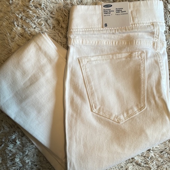 Rockstar Super Skinny Jeggings Mid-Rise Slimming Effect Waistband NWT - Picture 2 of 8
